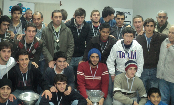 seleccic3b3n sub 18 en el homenaje de la liga