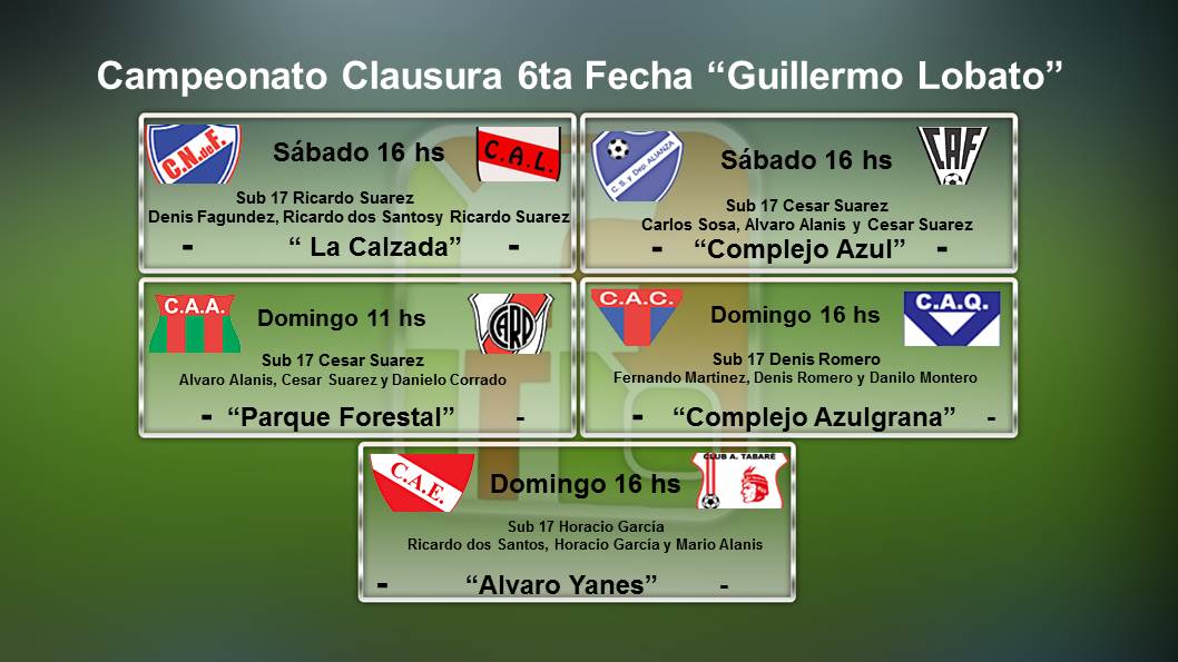 6ta fecha lobato