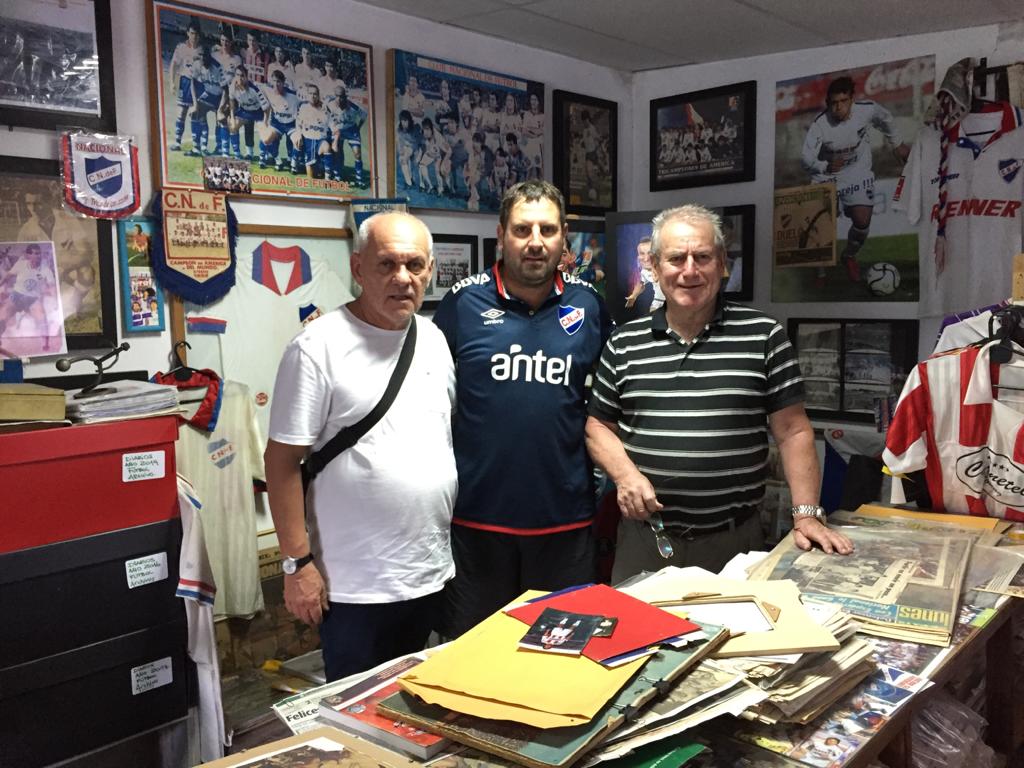 Alfredo Raúl Rupell Terry en el Museo del Fútbol